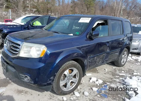 2013 Honda Pilot Ex-L z USA, uszkodzony, nr VIN 5FNYF4H55DB007462